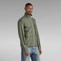 Miniatyrbillede 4 af 7: G-star Overshirt Long Pocket Track Grøn S Mand