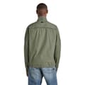 Miniatyrbillede 2 af 7: G-star Overshirt Long Pocket Track Grøn S Mand