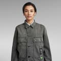 Pikkukuva 6 / 7: G-star Takki Utility Flap Pocket Harmaa L Mies