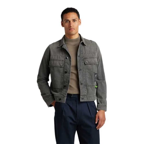 G-star Takki Utility Flap Pocket Harmaa L Mies