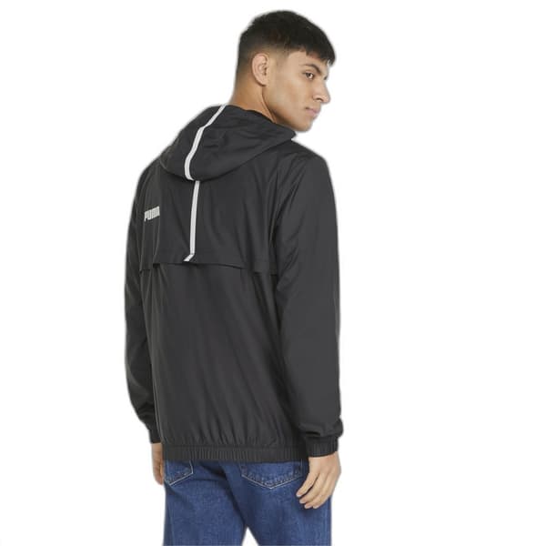 Puma Wp Jacka Essential Solid Svart M Man