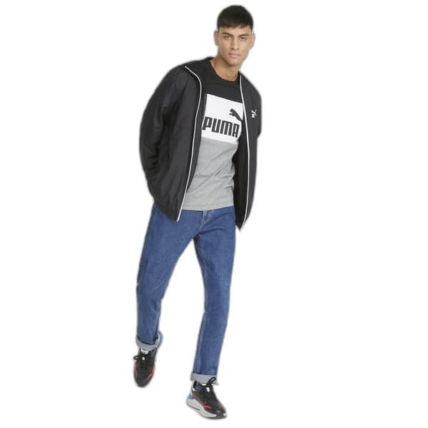 Puma Wp Jacka Essential Solid Svart M Man