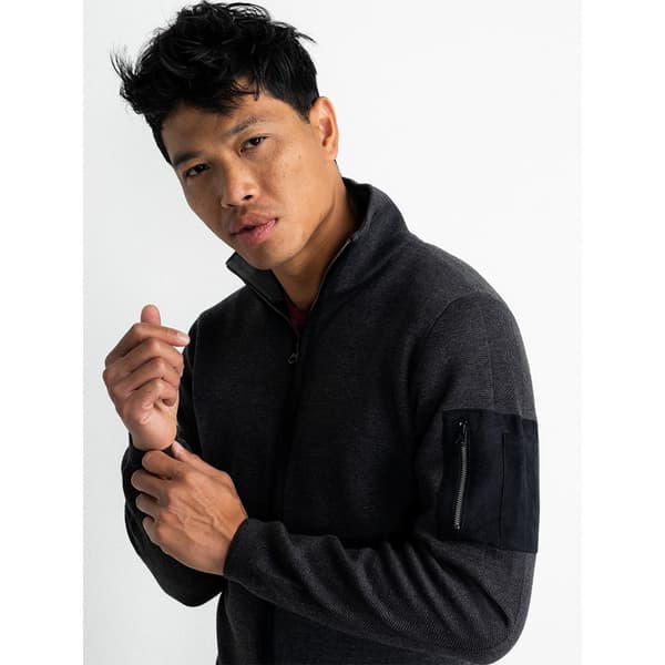 Petrol Industries Sweater Med Fuld Lynlås M-3020-kwc254 Grå 2XL Mand