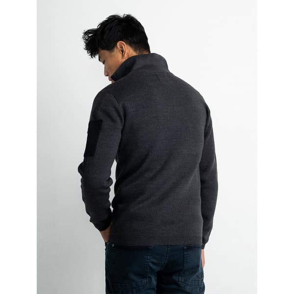 Petrol Industries Sweater Med Fuld Lynlås M-3020-kwc254 Grå 2XL Mand