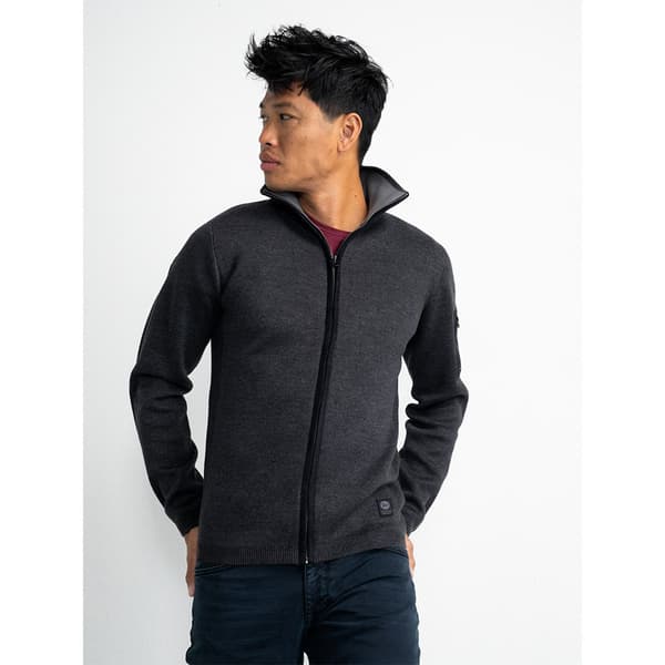 Petrol Industries Sweater Med Fuld Lynlås M-3020-kwc254 Grå 2XL Mand