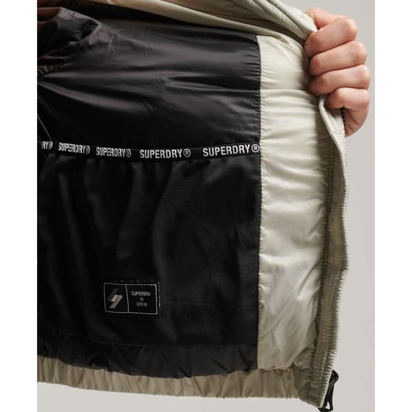 Superdry Jacka Code Lwt Crop Sport Padded Grönt XL Kvinna