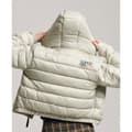 Miniatyrbillede 2 af 9: Superdry Jakke Code Lwt Crop Sport Padded Grøn XL Kvinde