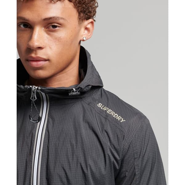 Superdry Jacka Code Sl Lightweight Grå L Man
