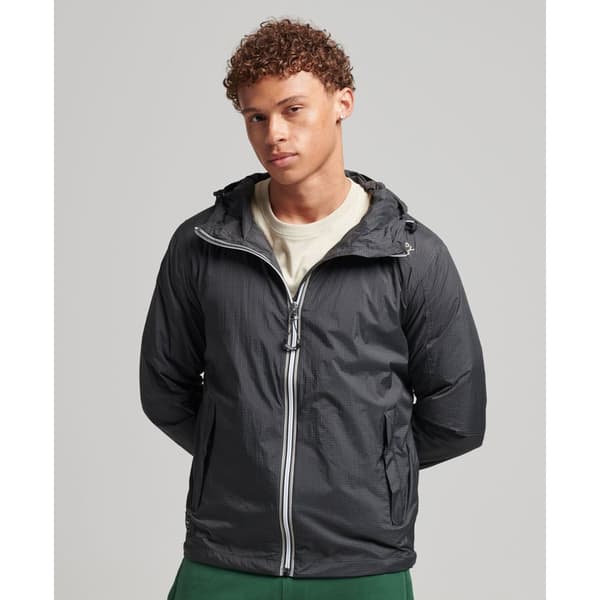 Superdry Jacka Code Sl Lightweight Grå L Man