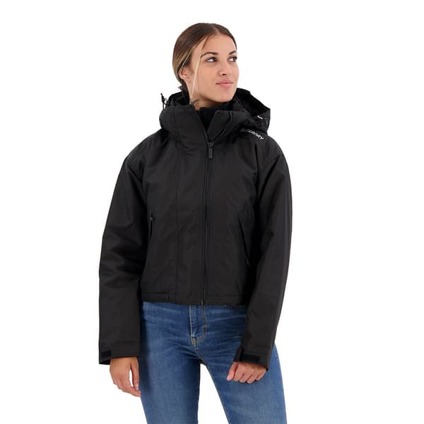 Superdry Jacka Code Windcheater Svart 2XS Kvinna