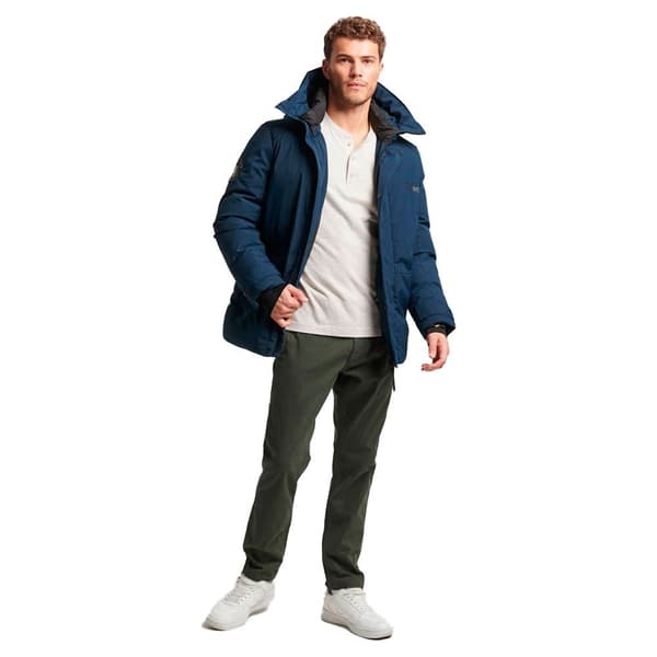 Superdry Parkas City Padded Wind Blå XL Man