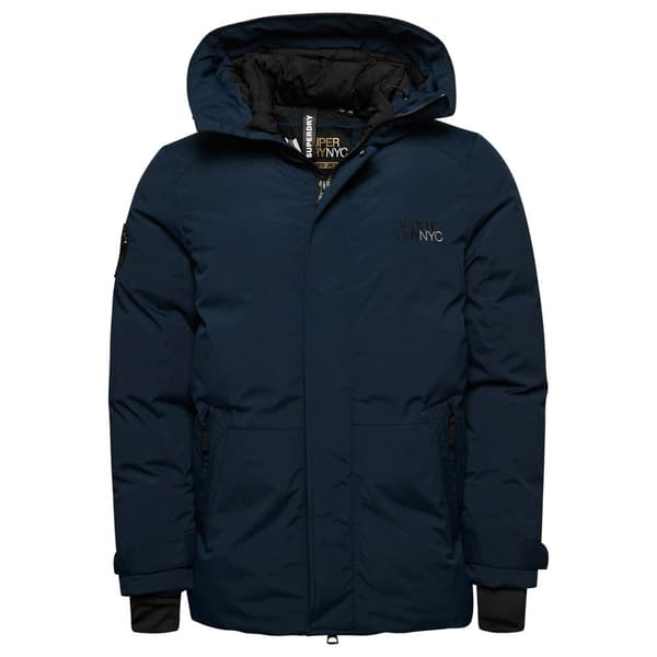 Superdry Parkas City Padded Wind Blå XL Man