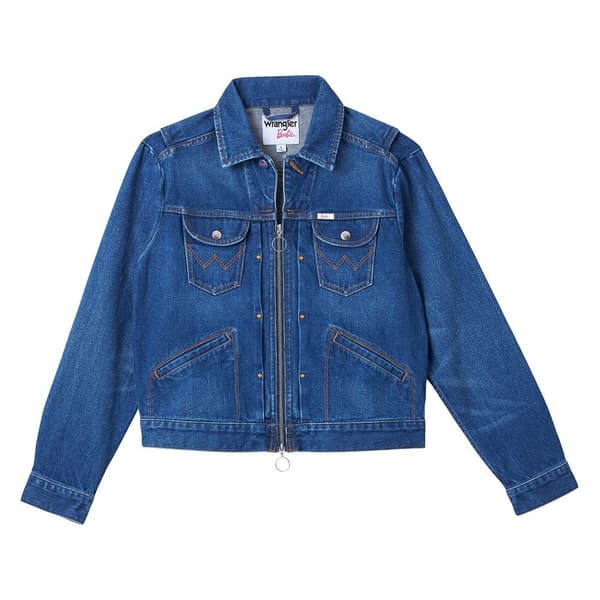 Wrangler Jeansjacka Jen Blå S Kvinna