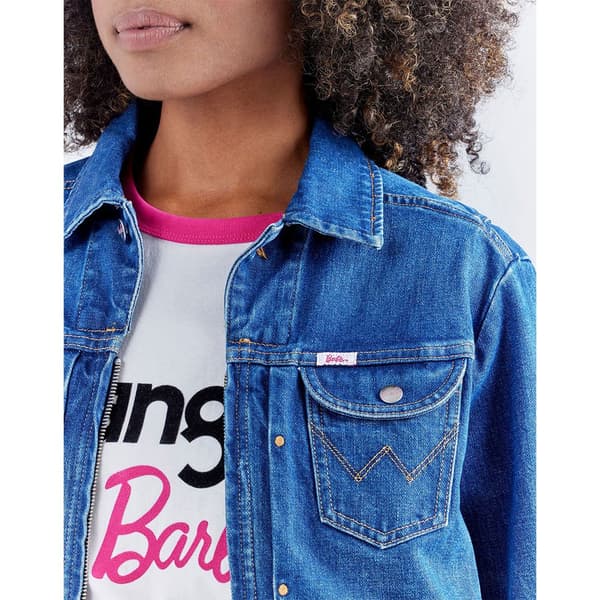 Wrangler Jeansjacka Jen Blå S Kvinna