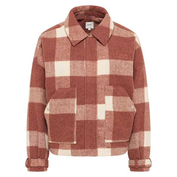 Lee Jakke 112341603 Wool Orange S Kvinde