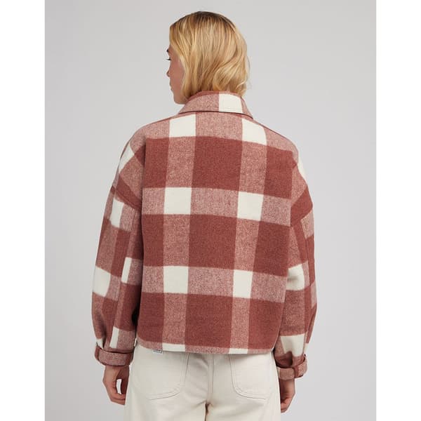 Lee Jakke 112341603 Wool Orange S Kvinde