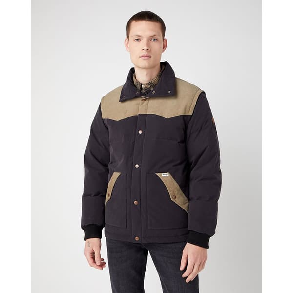 Wrangler Jakke Detachable Brun XL Mand