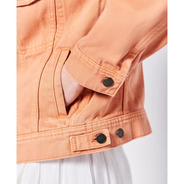 Superdry Takki Vintage Trucker Oranssi L Nainen