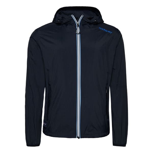Superdry Jacka Code Sl Lightweight Blå 2XL Man