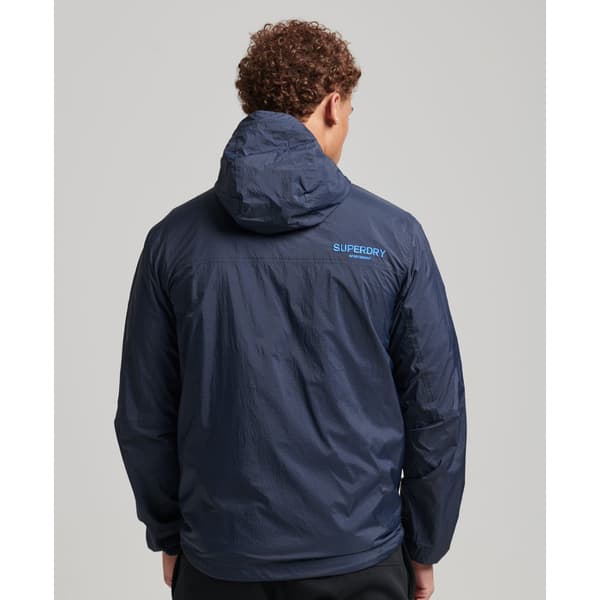 Superdry Jacka Code Sl Lightweight Blå 2XL Man