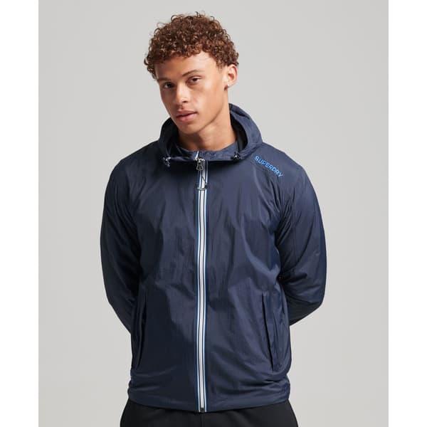 Superdry Jacka Code Sl Lightweight Blå 2XL Man