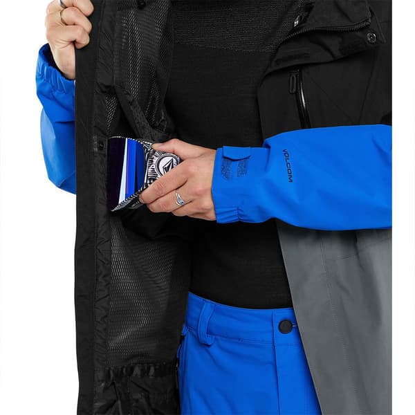 Volcom Jacka L Gore-tex Svart L Man
