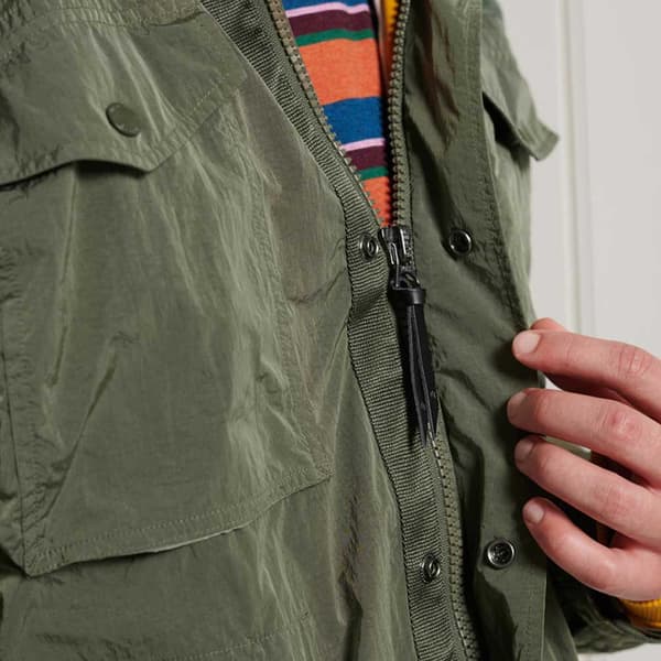 Superdry Jacka Military Field Grönt S Man
