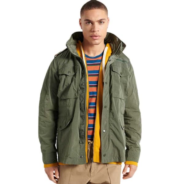 Superdry Jacka Military Field Grönt S Man