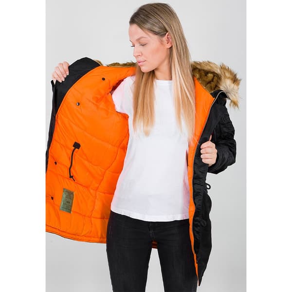 Alpha Industries N3b Vf 59 Kappa Svart S Kvinna