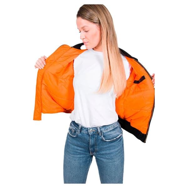Alpha Industries Ma-1 Vf 59 Jakke Sort S Kvinde