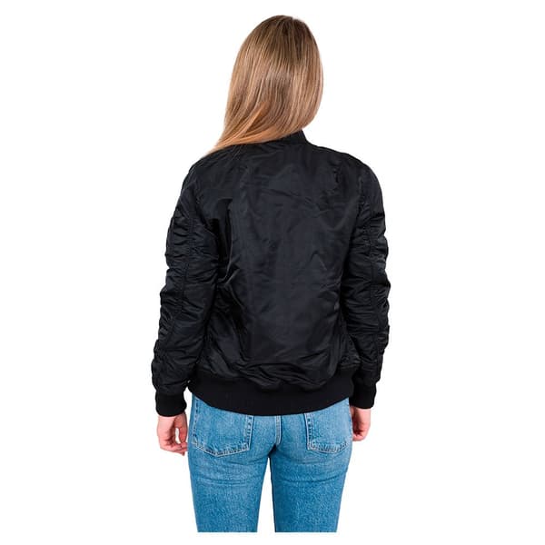Alpha Industries Ma-1 Vf 59 Jakke Sort S Kvinde