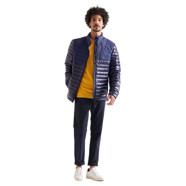 Superdry Jacka Studios Contrast Core Down Blå L Man