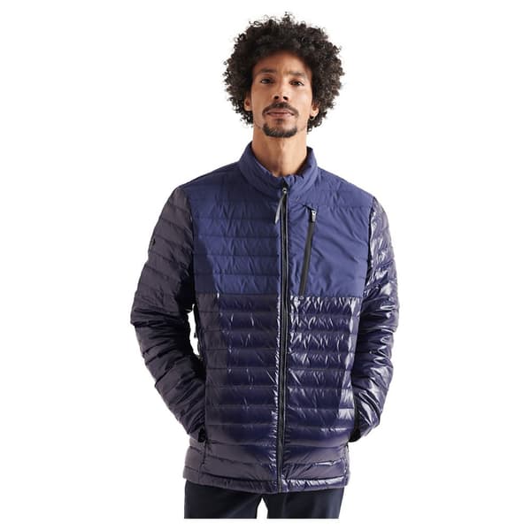 Superdry Jacka Studios Contrast Core Down Blå L Man