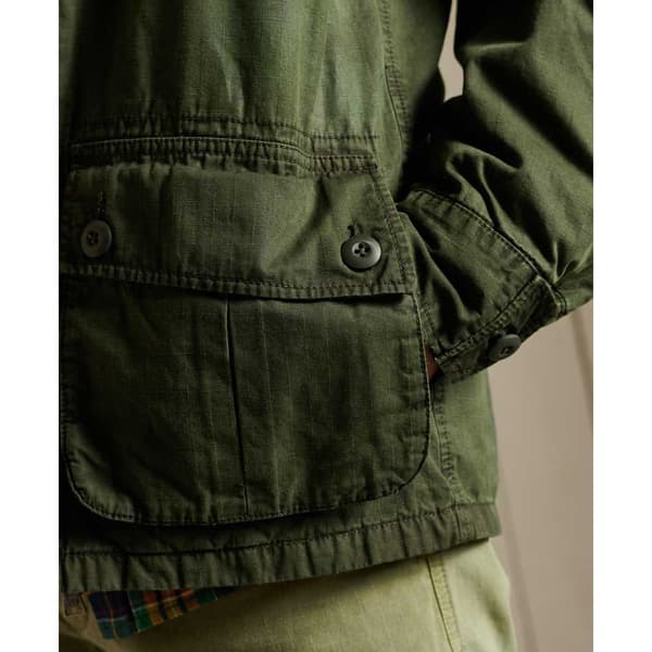 Superdry Takki Tropical Combat Vihreä S Mies