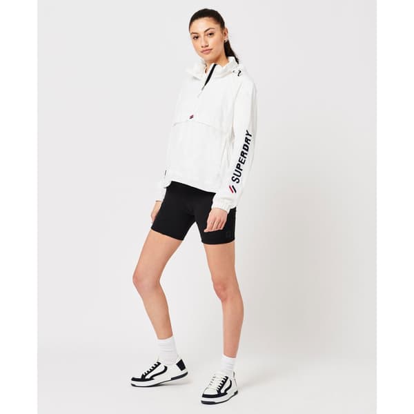 Superdry Jacka Code Essential Graphic Ovhead Vit S Kvinna
