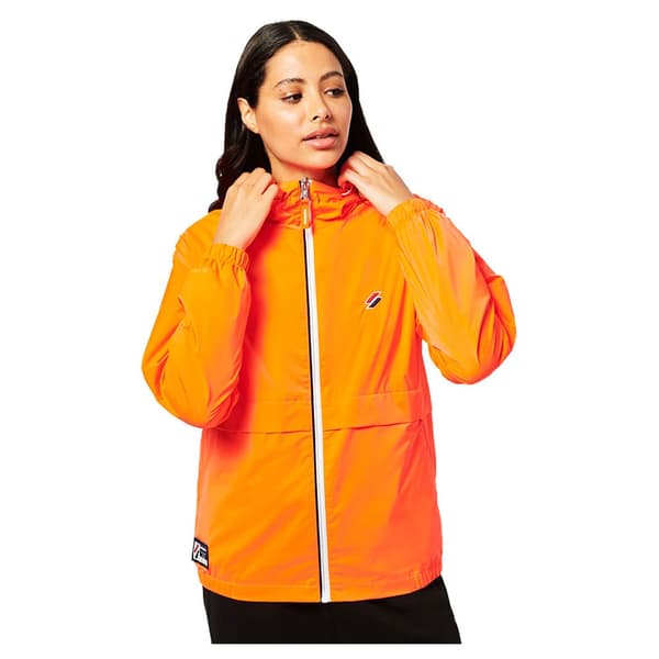 Superdry Jacka Code Essential Hooded Ltw Orange S Kvinna