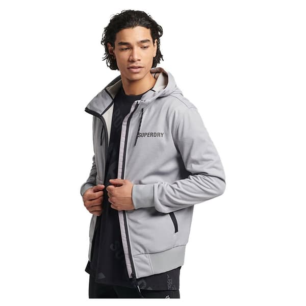 Superdry Jacka Code Tech Softshell Grå S Man