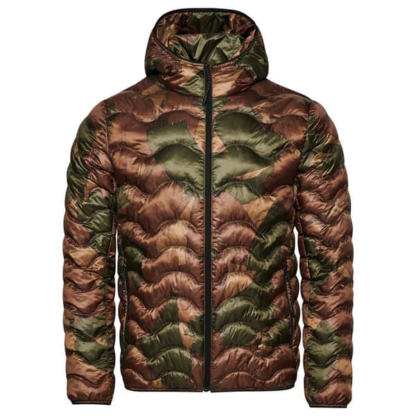 Superdry Jacka Vintage Hooded Mid Layer Grönt M Man