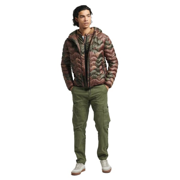 Superdry Jacka Vintage Hooded Mid Layer Grönt M Man