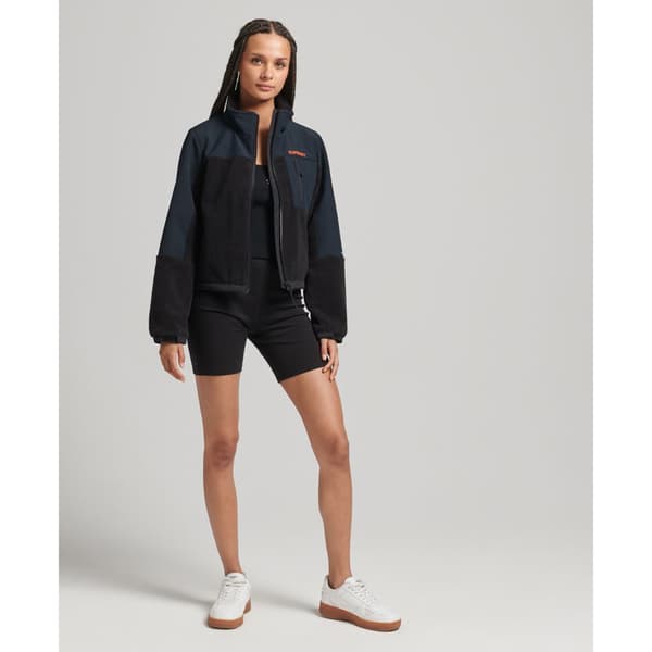 Superdry Jacka Code Hybrid Trekker Svart XL Kvinna