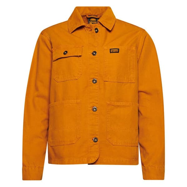 Superdry Takki Vintage Chore Ruskea 2XS Nainen