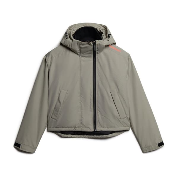 Superdry Jacka Code Windcheater Grå XS Kvinna