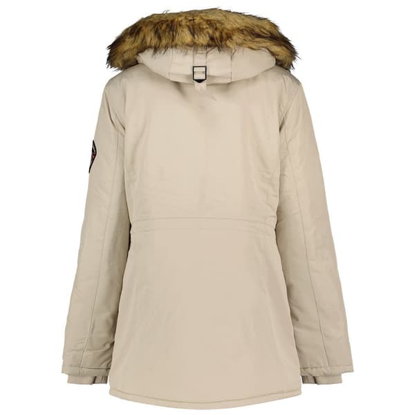 Superdry Parkas Everest Faux Fur Beige XS Kvinna