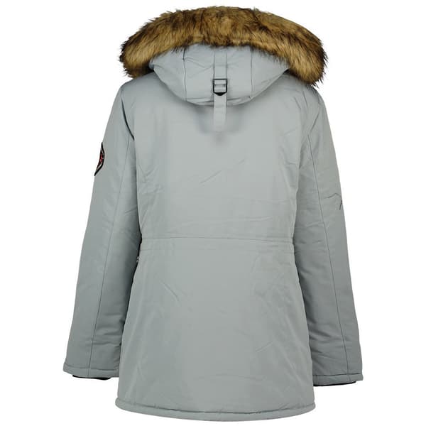 Superdry Parkas Everest Faux Fur Grå 2XS Kvinna