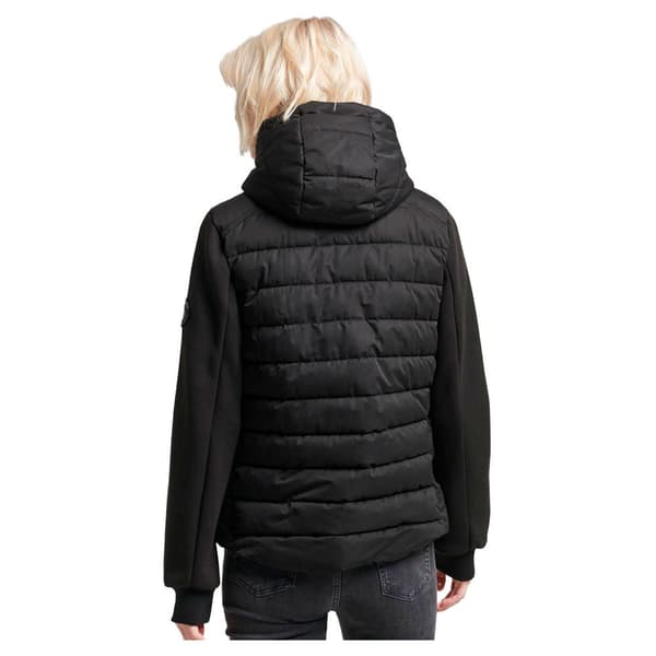 Superdry Polstret Jakke Storm Hybrid Sort XS Kvinde