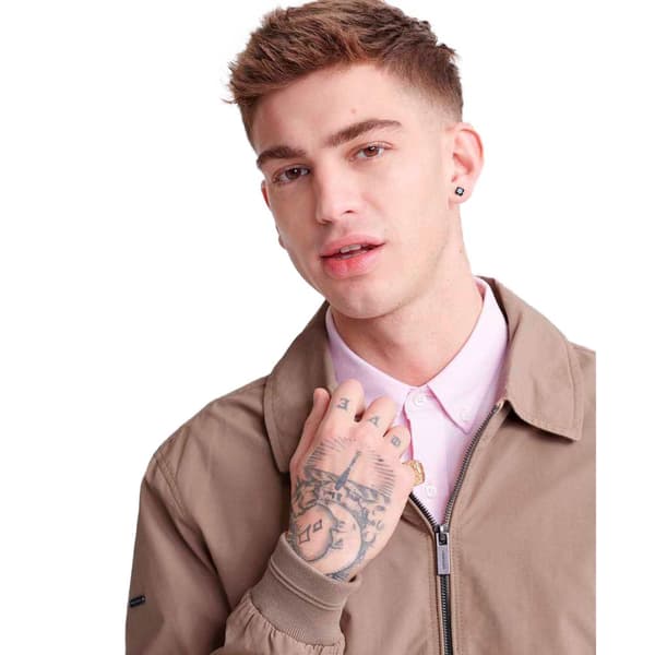 Superdry Jacka Collared Brun S Man