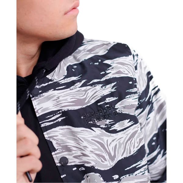 Superdry Jacka Desert Alchemy Svart,Grå M Man