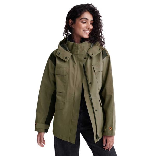 Superdry Jacka Canyon Grönt S Kvinna