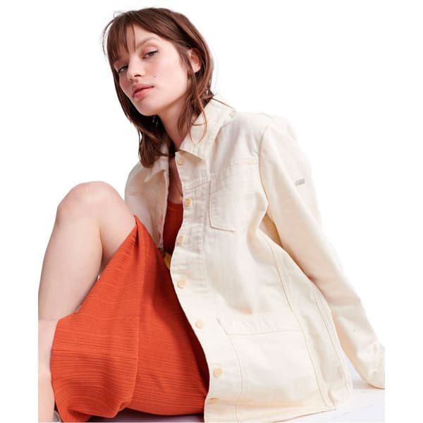 Superdry Jacka Eden Beige M Kvinna