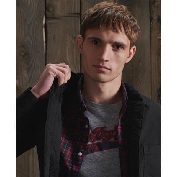 Superdry Överskjorta Utility Mix Svart L Man